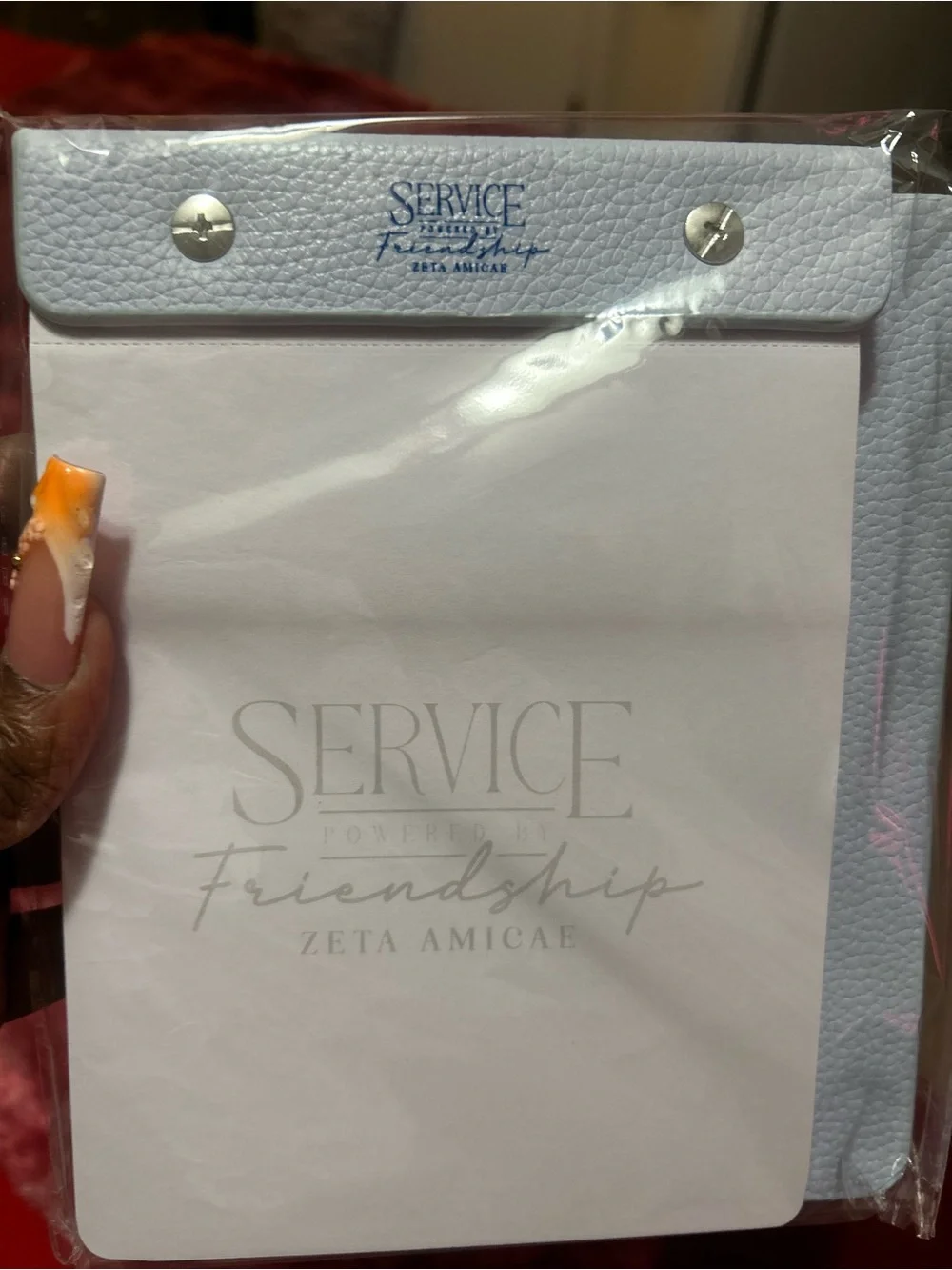 SERVICE Powered by Friendship Zeta Amicae White Cover